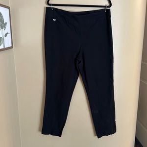 Black skinny dress pants